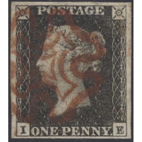 308 - QV range in stockbook, mainly better items, from 1840 1d blacks, 3 superb FU examples from pl 1a, 2 ... 