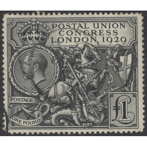 354 - KGV-KGVI M/U coln, incl 1913 Seahorses set to £1 U, 1929 PUC £1 U, 1939 set M, 1951 set M. Nice lot ... 