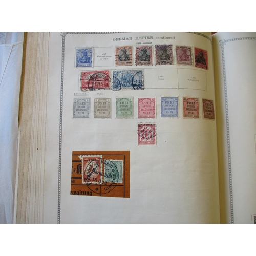 43 - World misc early to modern M/U coln in 6 albums incl 2 SG Ideal postage stamp albums, incl BC 1937 C... 