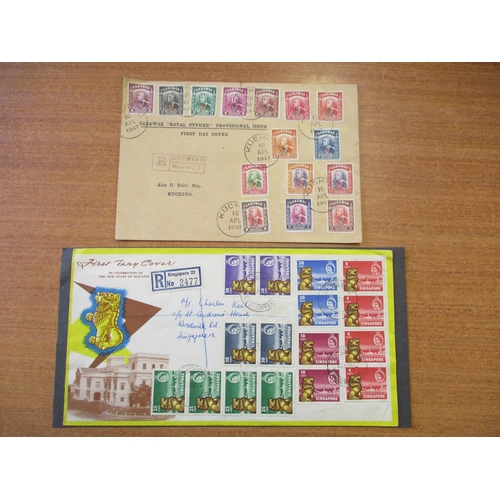 53 - BC covers coln incl a large range of Malaya, North Borneo, Sarawak, Singapore, and much more. A nice... 