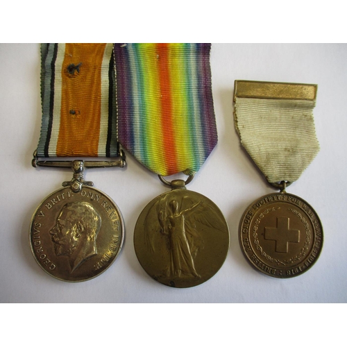 11 - WW1 RAMC range with:
1. BWM to 103896 Pte J. Alexander R.A.M.C. very fine. With copied MIC and 2 pag... 