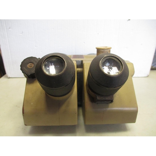 113 - German WW2 10 x 80 Anti-Aircraft Flak Binoculars D.F. or Doppellfernrohr (Double Telescope) by Emil ... 