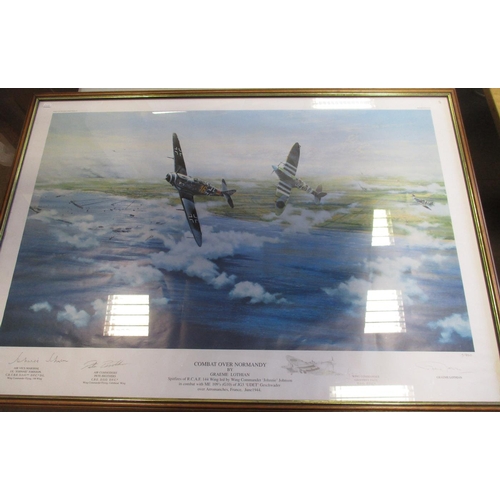 137 - No 605 Sqn RAF Collection. Framed photos/print range with 1936 Sqn roll photos in Aldergrove (71cm x... 