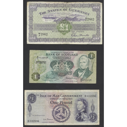 207 - Collection of Commonwealth notes in mixed condition, with countries Egypt, India, Indonesia, Malta, ... 