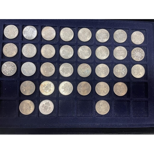 261 - 19th and 20th century collection including crowns (12), florins (45), and shillings (14), generally ... 