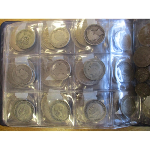 301 - Range of QV-QEII halfcrowns, florins, shillings, sixpence, threepence, etc, in mixed condition. Qty ... 