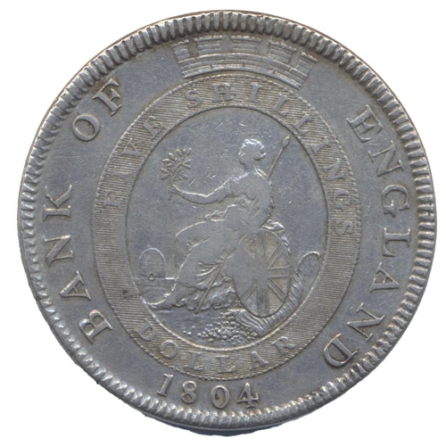 318 - 1804 Bank of England dollar good fine. (See photo) (Y)