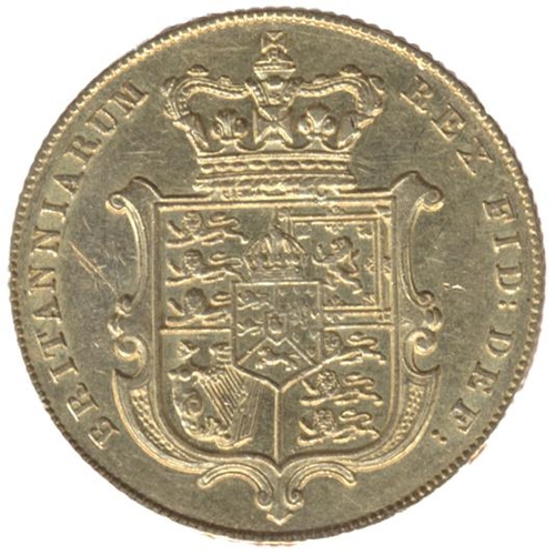 332 - Investment Gold Lot - Documents Required. 1830 sovereign very fine. (Y)