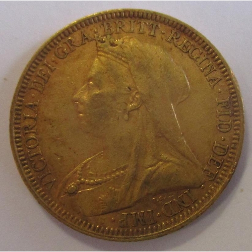 353 - Investment Gold Lot - documents required. 1893S sovereign fine. (Y)