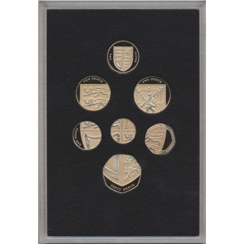 481A - Investment Gold Lot - documents required. 2008 Emblems of Britain and Royal Shield of Arms cased pro... 