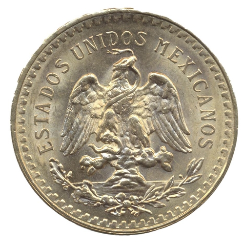 605 - Investment Gold Lot – documents required. Mexico. 1946 50 pesos fine. (See photo) (Y)