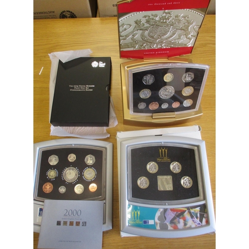 648 - Range of proof sets, with 1979, 80, 83 (2), 89 (2), 91, 93, 94, 95, 97, 98, 2000, 01 (3), 02, 02 Com... 