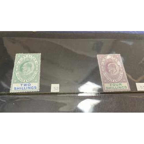 133 - Gibraltar. QV-QEII mint coln in 10 vols and loose incl 1887 6d o.g., 1889 surch set o.g., 1889-96 se... 