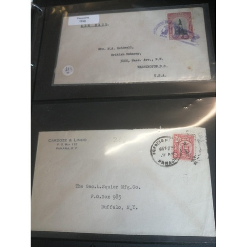 163 - Central America. Early to middle-period miscellaneous M/U coln in binder, incl Panama, El Salvador M... 