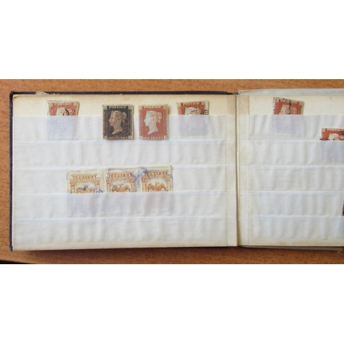 20 - World misc early period M/U coln in 6 old albums and 2 stamp wallets, incl  Belguim, Czechoslovakia,... 