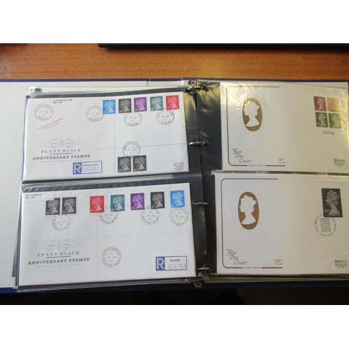 302 - FDCs in 7 albums and loose with a range from 1967 incl Royal mail silks Cotswold covers some PHQs. (... 