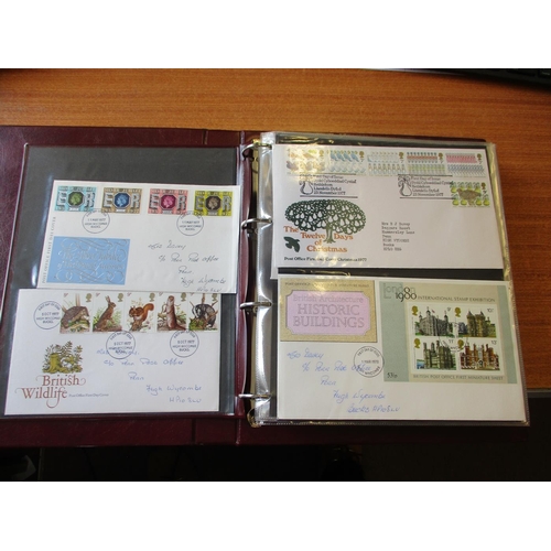 306 - FDCs in 8 albums from 1991 to 2018 some hand written addresses mostly typed. (1½B)