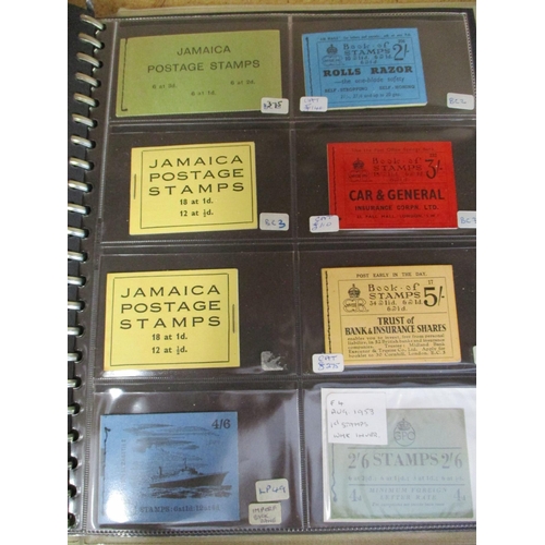 308 - Pre-decimal booklets, valuable collection in album, condition generally good, from BA1, KGV with 2/-... 