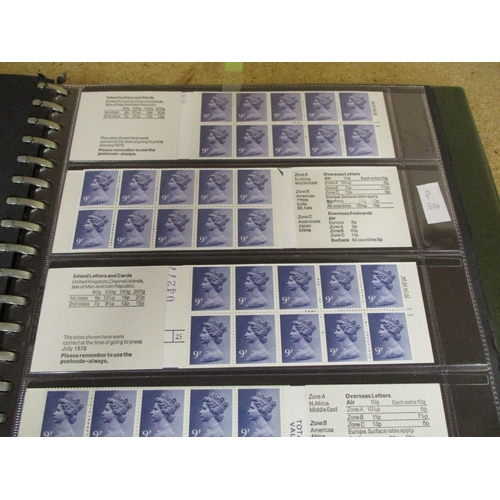 312 - Excellent Decimal booklets collection in 11 albums, with some cyl books, various perf types, a few e... 