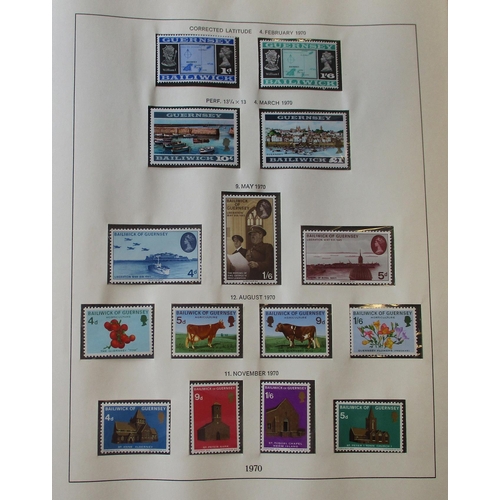 321 - Channel Islands. M/U coln in albums and stockbook from 1970 incl Guernsey Isle of man Jersey also a ... 