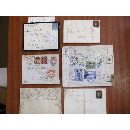 4 - Misc range of covers etc, in 3 albums, incl Germany 1949 UPU on cover and piece, 1950 cover brg Reli... 