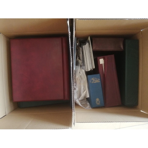 49 - World miscellaneous untidy accumulation in albums and loose, Also incl empty albums and binders, and... 