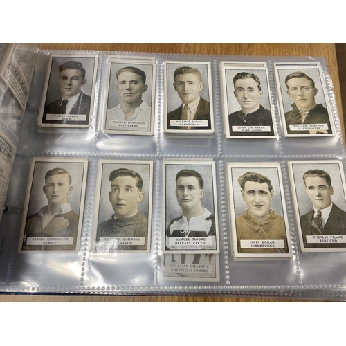 10 - Collection in 4 albums including complete sets with Players Film Stars, Motor Cars, RAF Badges (with... 