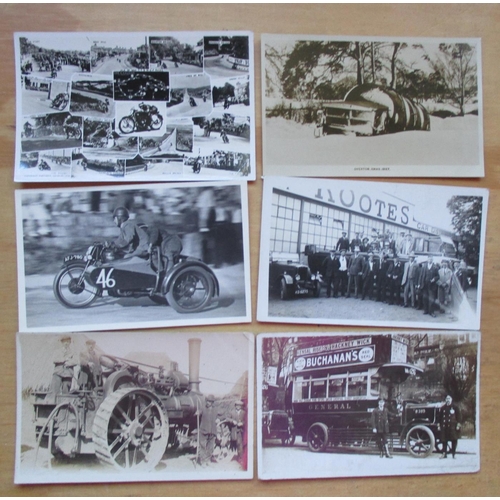 156 - Transport. Misc. coln. Charabancs, buses, Girls Friendly Society caravans, traction engines (see pho... 