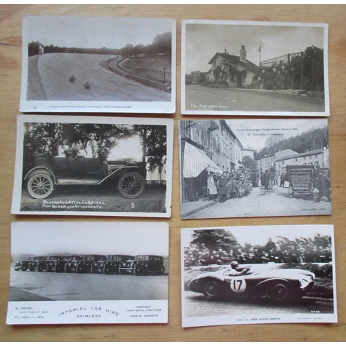 158 - Transport. Misc. motoring coln. Motor racing incl. Brooklands, Circuit d'Auvergne, individual cars e... 