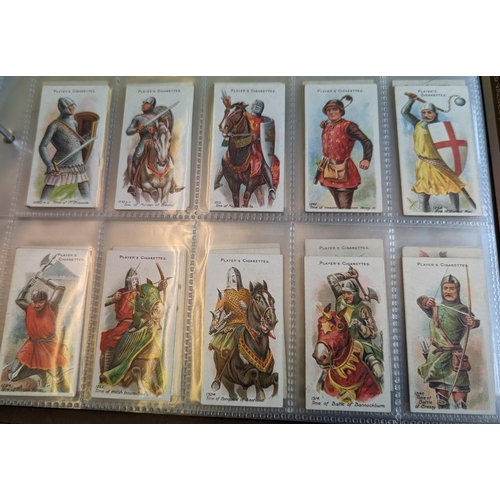 17 - Collection of complete and part sets in one album, generally good to very good condition, with Galla... 