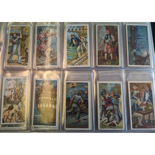 17 - Collection of complete and part sets in one album, generally good to very good condition, with Galla... 