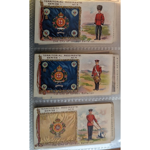 21 - Collection of complete and part sets in one album, generally very good condition, with Taddy 1909 Te... 