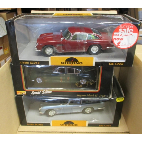 216 - 1980s onwards collection of cars, lorries, aeroplanes, buses etc, generally good plus to excellent i... 