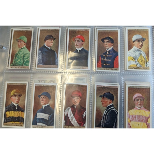 24 - Collection of complete and part sets in 7 albums and leaves, generally good to very good condition, ... 