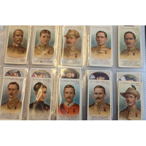 28 - Collection of complete and part sets in one album, generally very good condition, with Taddy 1902 VC... 