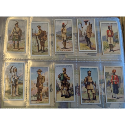 40 - Collection of complete and part sets in 3 albums and loose, generally very good condition, with Will... 