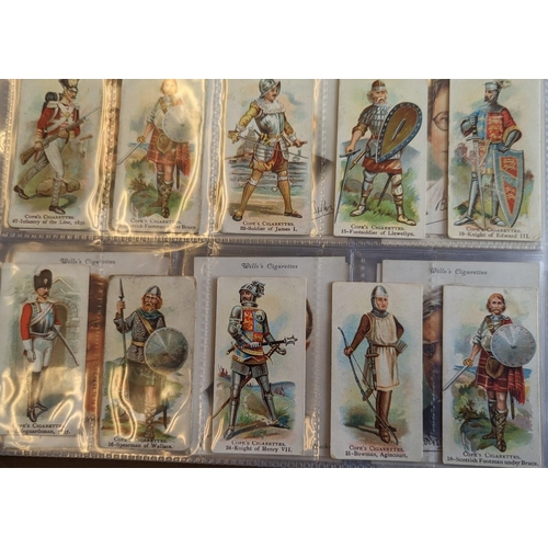 41 - Collection of complete and part sets in one album, generally very good condition with Cope Bro's 191... 