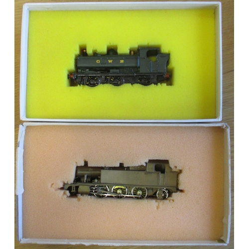 RTR. Pair of non functioning OO gauge brass locomotives, generally near ...