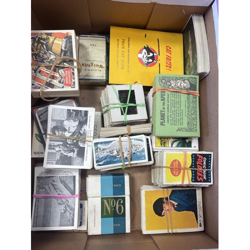 61 - Collection with loose cards including Anglo Confectionary Joe 90 set, Captain Scarlet and the Myster... 