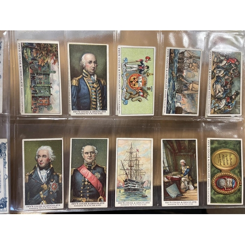 69 - Frys. 1906 Days of Nelson complete set in plastic sleeves generally good. Cat. £375. (See photo) (R)