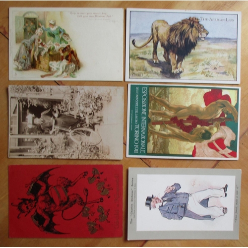 94 - Misc. coln. of subject cards. Literary incl. artist Marjorie Bates, operas, composers, artist Kyd 'C... 