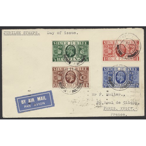 4 - Misc range of covers etc, in 3 albums, incl Germany 1949 UPU on cover and piece, 1950 cover brg Reli... 