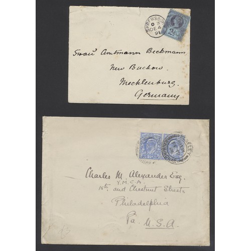 4 - Misc range of covers etc, in 3 albums, incl Germany 1949 UPU on cover and piece, 1950 cover brg Reli... 