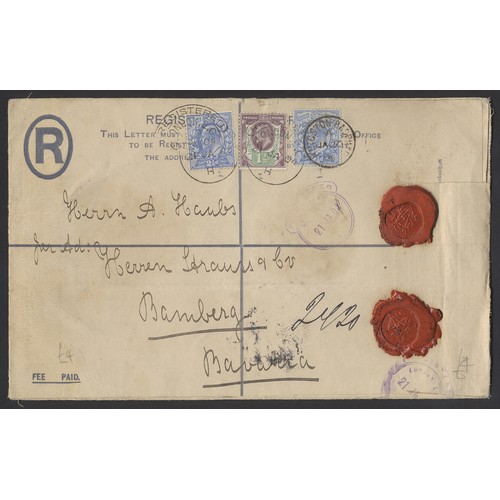 4 - Misc range of covers etc, in 3 albums, incl Germany 1949 UPU on cover and piece, 1950 cover brg Reli... 