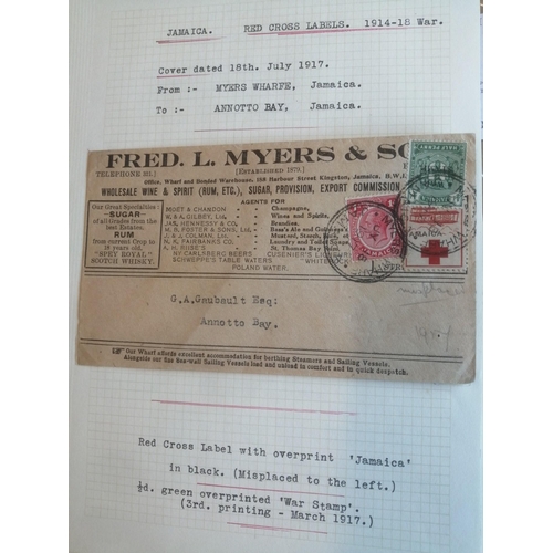 134 - Red Cross. Varied worldwide early to modern loose accumulation, incl items, sets, vals in mint block... 