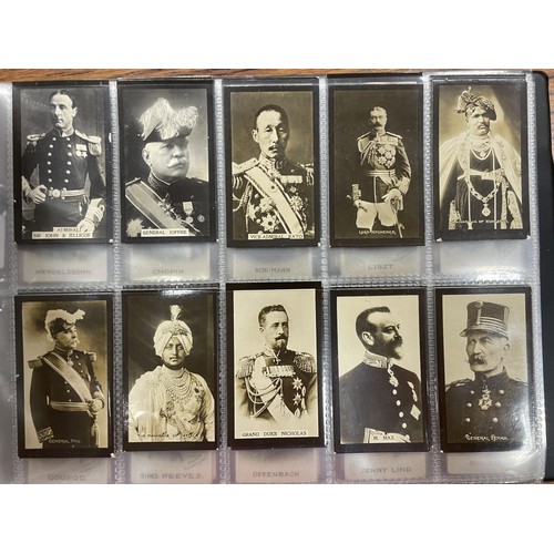 4 - Collection of complete and part sets in one album, generally very good condition, with Bakers 1899 B... 