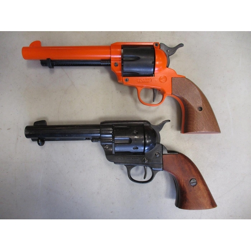 103 - Range of reproduction Colt revolvers with HE Ranger with orange frame, Kolser Army 45 in box, 1850 C... 