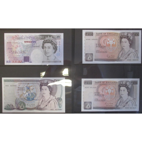 183 - Range of banknotes, generally very fine to near uncirculated, includes B.G. Catterns £1 1930 (15 Jul... 