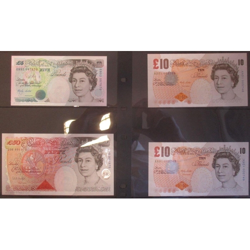 186 - Range of extremely fine to near uncirculated banknotes, includes K.O Peppiatt £1 1940 (29 Mar) E35E ... 