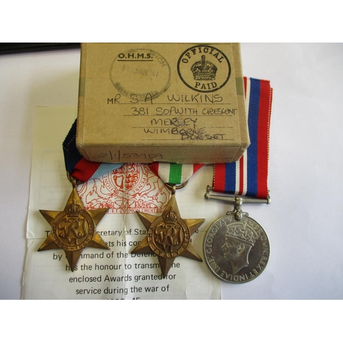 2 - Mixed collection including QEII Imperial Service Medal to Arthur James Edward Graves in box, awarded... 